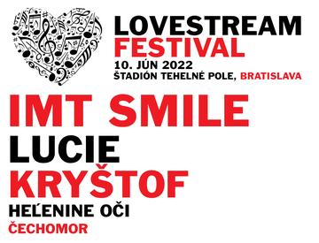 IMT Smile na Lovestream Festivale doplnia české hviezdy Lucie, Kryštof i Čechomor IMT Smile na Lovestream Festivale doplnia české hviezdy Lucie, Kryštof i Čechomor
