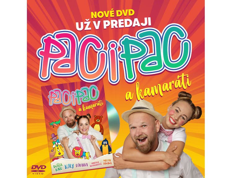 DVD Paci Pac a kamaráti, 2021