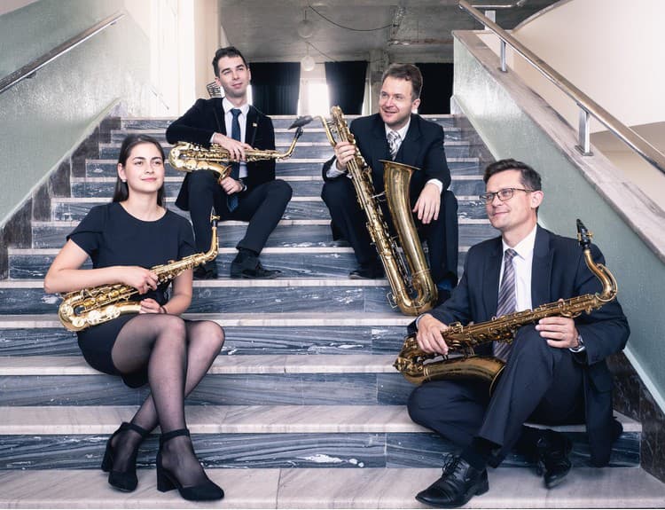 Pressburg Saxophone Quartet odohrá dva online koncerty 
