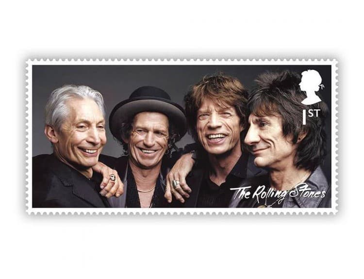 K výročiu vzniku The Rolling Stones vychádza súbor poštových známok