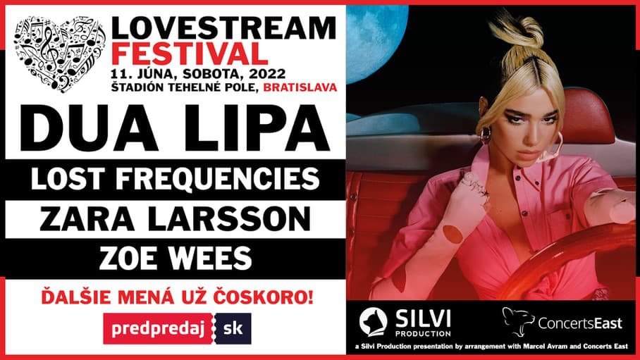 11. jún na Lovestream Festivale 2022