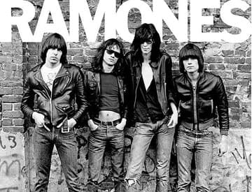 Ramones - obal albumu z roku 1976