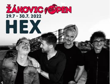 HEX vystúpi na Žákovic Open 2022 HEX vystúpi na Žákovic Open 2022