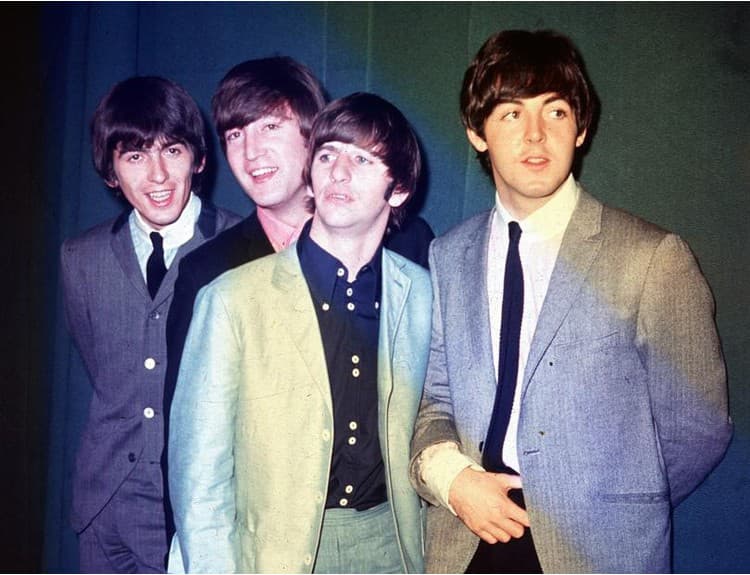 The Beatles počas svojho prvého amerického turné