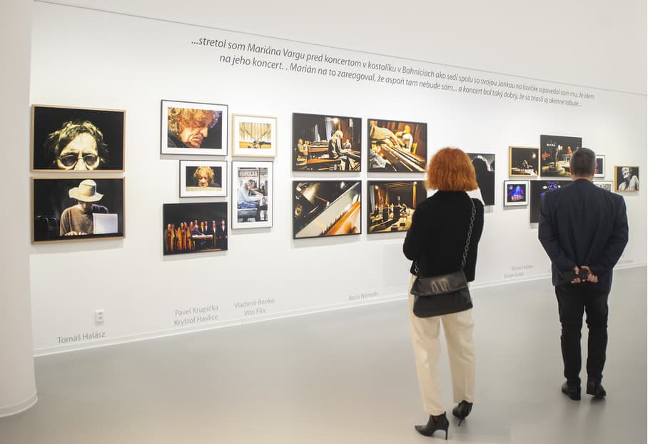 otvorenie výstavy Hommage á Marián Varga, 2022