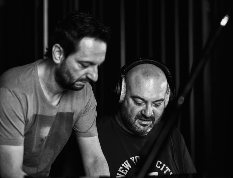 Miro a Ivan Táslerovci nahrávanie albumu IMT Smile