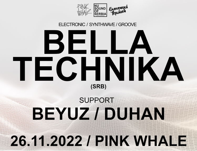 Bella Technika vystúpi v Pink Whale