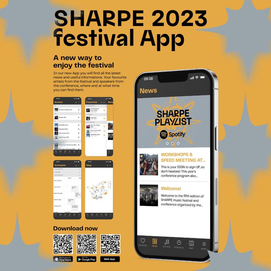 SHARPE 2023 má novú aplikáciu