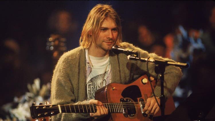 Kurt Cobain, Nirvana v MTV Unplugged