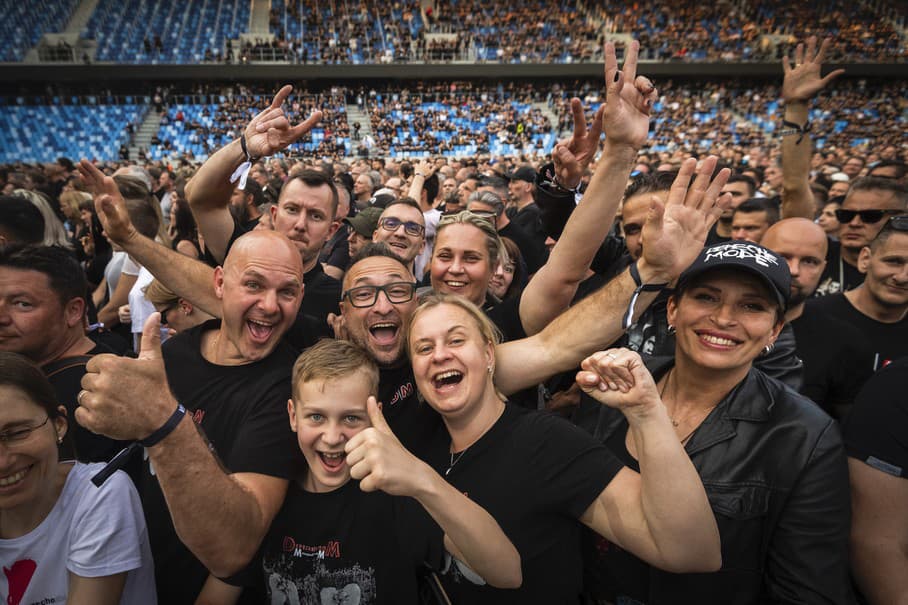 fanúšikovia Depeche Mode v Bratislave, 28.5.2023