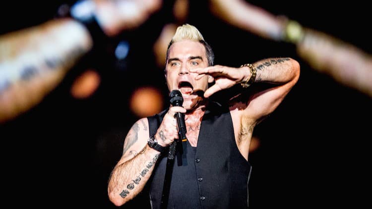 Robbie Williams na Szigete 2015