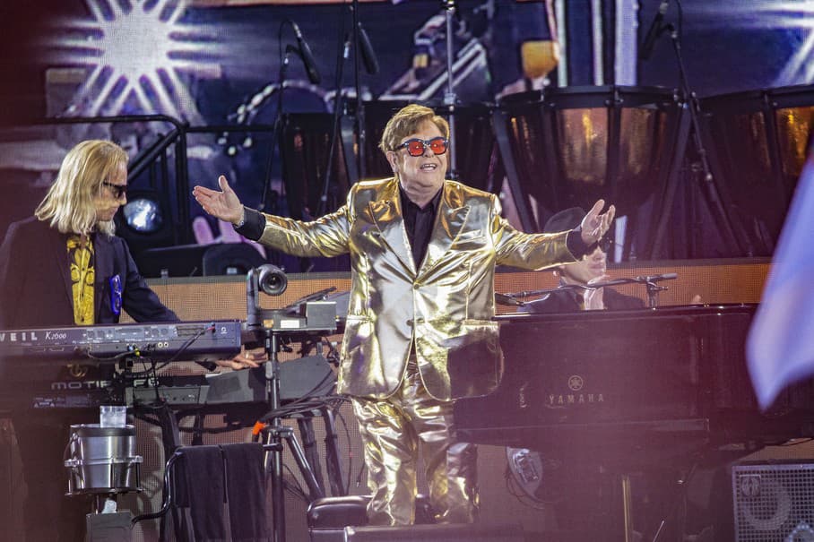 Elton John na Glastonbury 2023