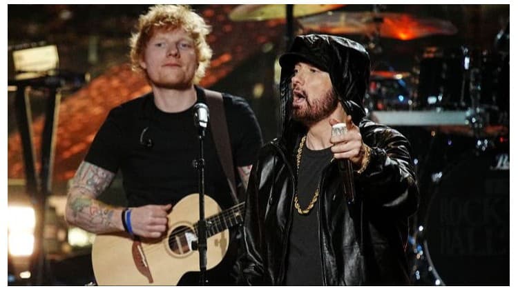 Ed Sheeran a Eminem, Detroit 2023