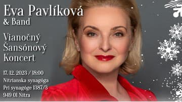 Eva Pavlíková vystúpi v nitrianskej Synagóge Eva Pavlíková vystúpi v nitrianskej Synagóge