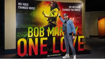 Robo Opatovský na premiére filmu Bob Marley