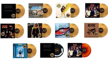 AC/DC, zlatá vinylová edícia