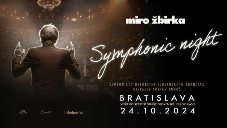 Miro Žbirka - Symphonic night bude aj v Bratislave