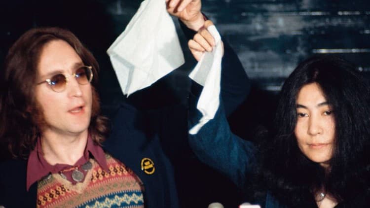 John Lennon a Yoko Ono, deklarácia Nutopie 1973