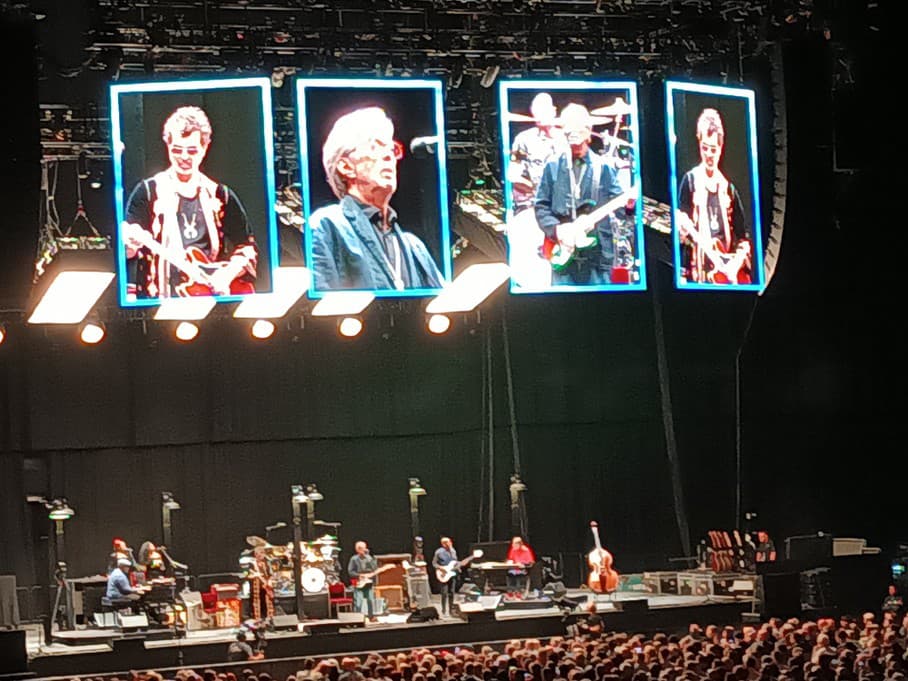 Eric Clapton v Manchestri, 18.5.2024