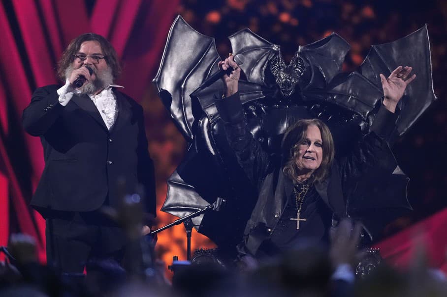 J. Black a Ozzy Osbourne, Rokenrolová sieň slávy