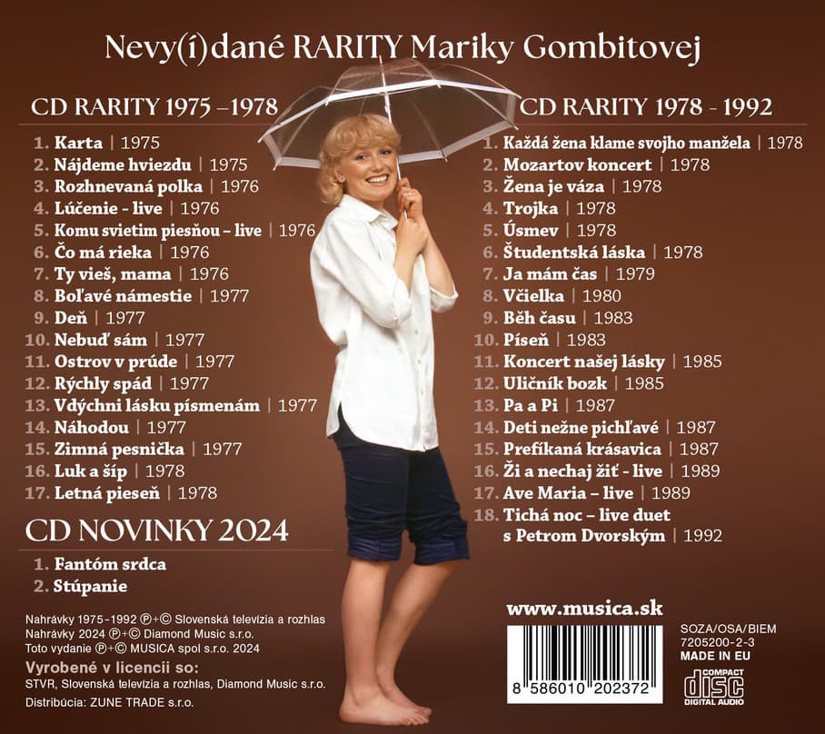 Marika Gombitová - Nevy(í)dané rarity, 2024