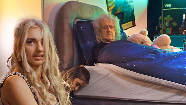 Brian May a Talia Dean, video You Made Your Bed