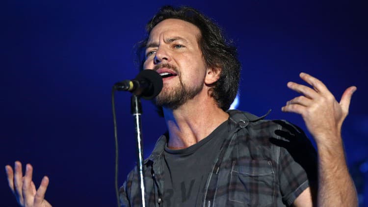 Eddie Vedder, Pearl Jam, 2015