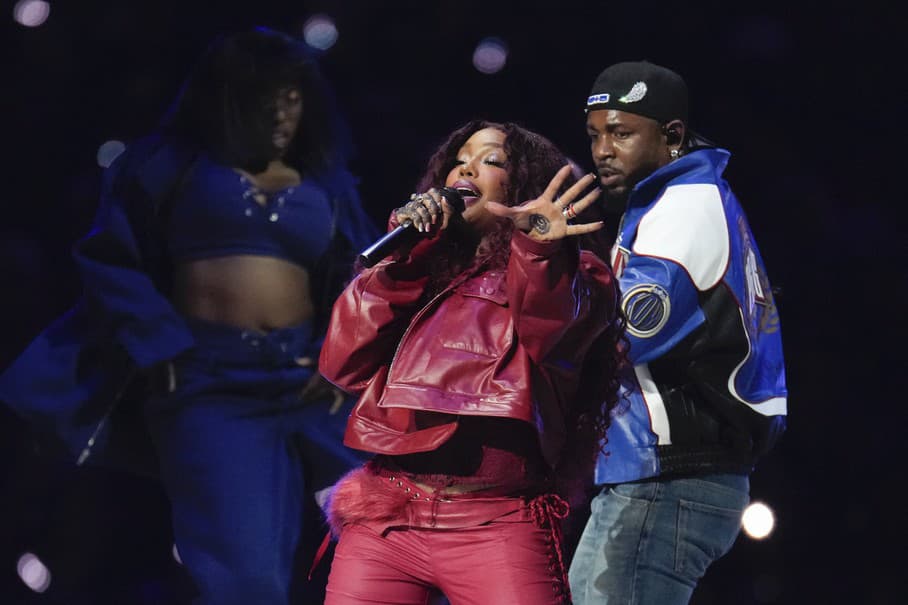 SZA a Kendrick Lamar, Super Bowl 2025