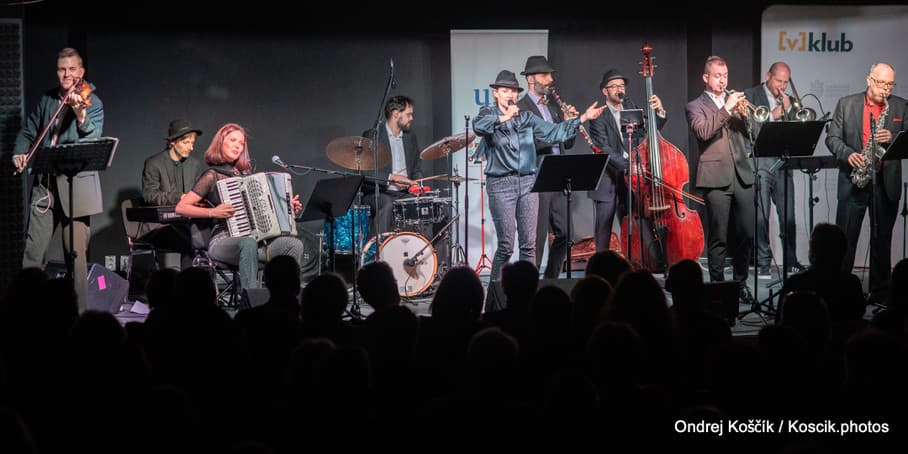 Pressburger Klezmer Big Band vo Véčku