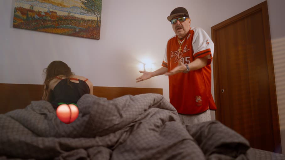 Peter Marcin vo videoklipe Krovinorez