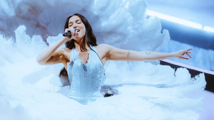 Dua Lipa v Prahe, 27.5.2025
